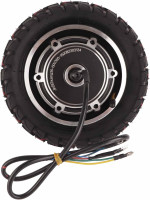 10inch 36V 60V 350W 1500W Electric Scooter Hub Motor Wheel Kit, Aluminum Alloy Brushless Gearless Motor for Electric Motorcycle Off Road Scooter