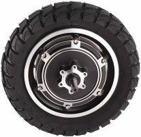 10inch 36V 60V 350W 1500W Electric Scooter Hub Motor Wheel Kit, Aluminum Alloy Brushless Gearless Motor for Electric Motorcycle Off Road Scooter