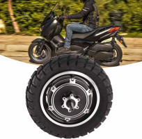 10inch 36V 60V 350W 1500W Electric Scooter Hub Motor Wheel Kit, Aluminum Alloy Brushless Gearless Motor for Electric Motorcycle Off Road Scooter