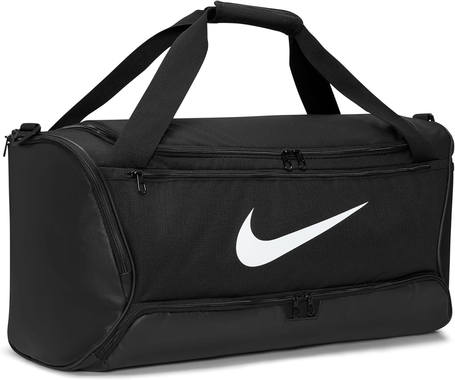 Nike Unisex Adult Brasilia 9.5 Training Duffel Bag Medium Black/Black/White