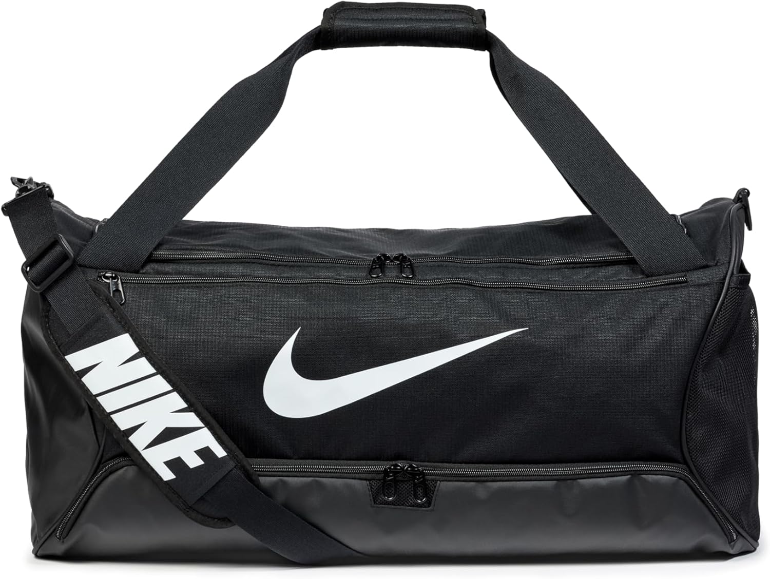 Nike Unisex Adult Brasilia 9.5 Training Duffel Bag Medium Black/Black/White