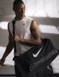 Nike Unisex Adult Brasilia 9.5 Training Duffel Bag Medium Black/Black/White