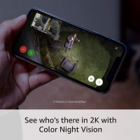 Ring Spotlight Cam Pro, Battery | 3D Motion Detection, Two-Way Talk with Audio+, and Dual-Band Wifi (2022 release) - White White 1 Pack Battery