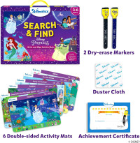 Skillmatics Search and Find Disney Princess Educational Game - Reusable Preschool Learning Activities, Perfect for Toddlers & Kids Who Love Toys, Art & Crafts, Gifts for Boys & Girls Ages 3, 4, 5, 6 2. Search & Find Disney Princess