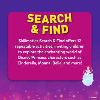 Skillmatics Search and Find Disney Princess Educational Game - Reusable Preschool Learning Activities, Perfect for Toddlers & Kids Who Love Toys, Art & Crafts, Gifts for Boys & Girls Ages 3, 4, 5, 6 2. Search & Find Disney Princess