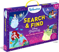 Skillmatics Search and Find Disney Princess Educational Game - Reusable Preschool Learning Activities, Perfect for Toddlers & Kids Who Love Toys, Art & Crafts, Gifts for Boys & Girls Ages 3, 4, 5, 6 2. Search & Find Disney Princess