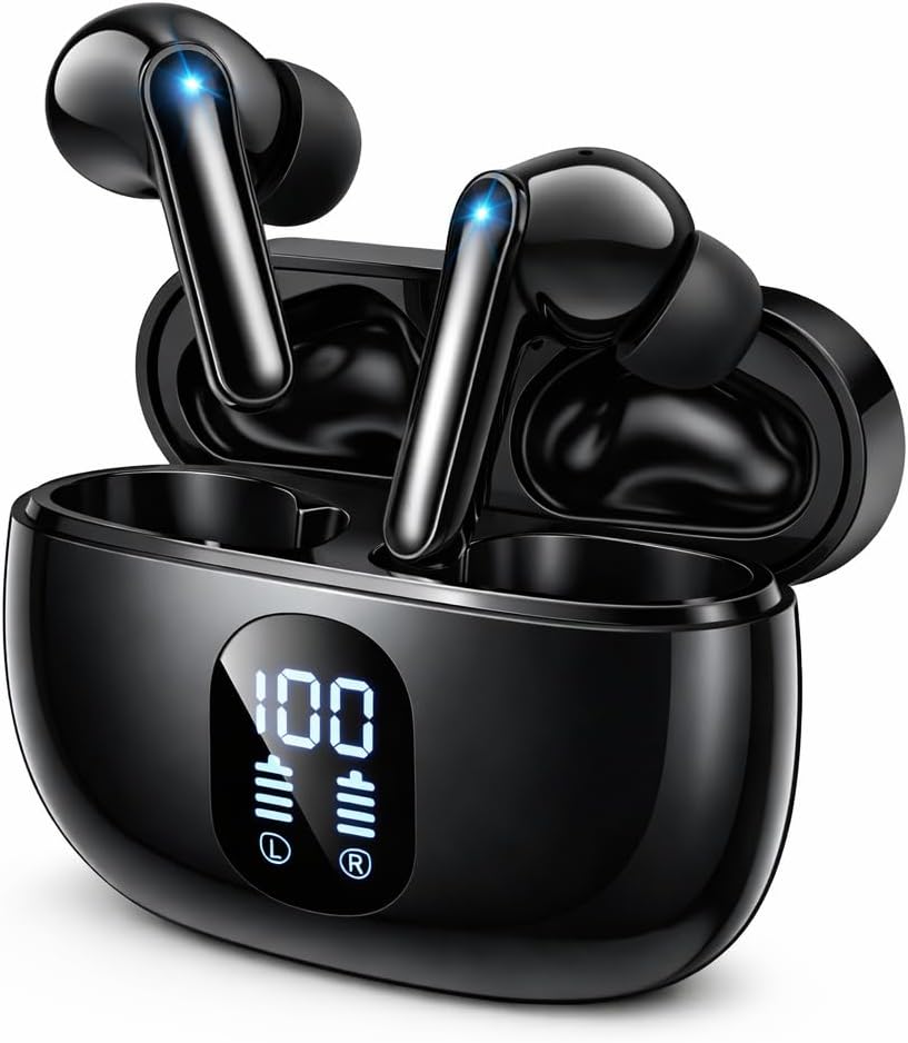 ZZU Wireless Earbuds Bluetooth 5.3 Ear Buds