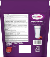 MiraFAST Soft Chews, from The Makers of MiraLAX, Gentle Constipation Relief, Fast Acting, Stimulant Free Saline Laxative, Magnesium Hydroxide, Blueberry & Raspberry Flavor, 60ct