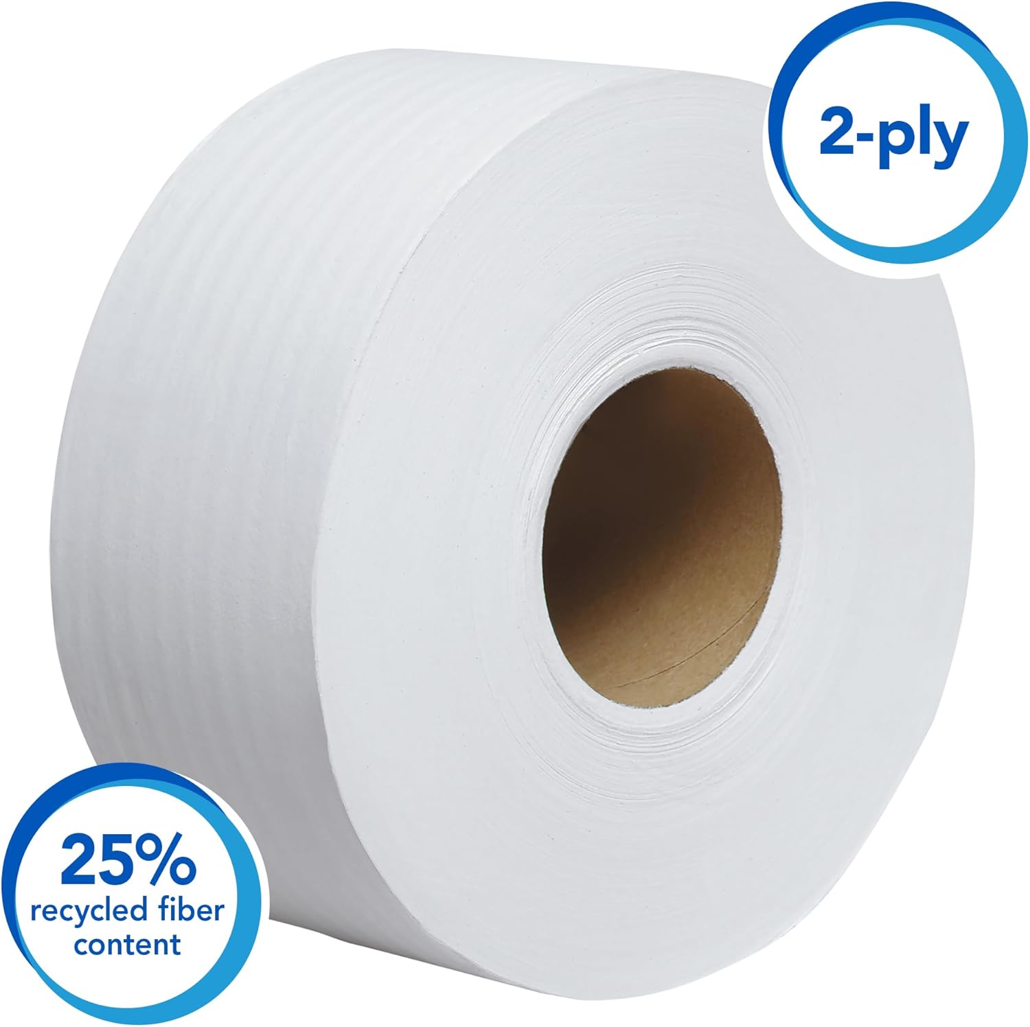 Scott Professional Essential Extra Soft Jumbo Roll Bulk Toilet Paper (07304), 2-Ply, White (12 Rolls at 750' Each, 9,000'/Case)
