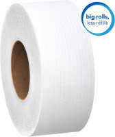 Scott Professional Essential Extra Soft Jumbo Roll Bulk Toilet Paper (07304), 2-Ply, White (12 Rolls at 750' Each, 9,000'/Case)