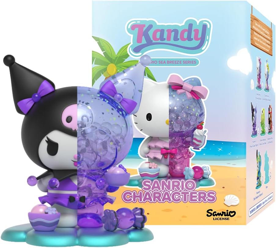 Kandy x Sanrio Sea Breeze Summer Edition | Blind Box Collectible Figurines | One Pack - Contains One Random Figure