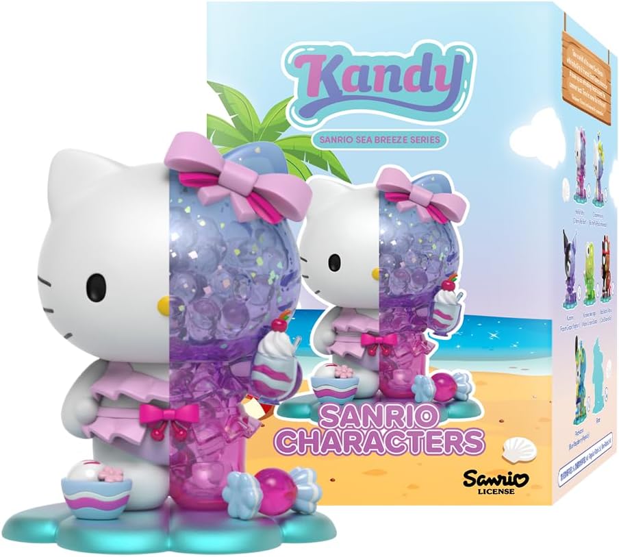 Kandy x Sanrio Sea Breeze Summer Edition | Blind Box Collectible Figurines | One Pack - Contains One Random Figure