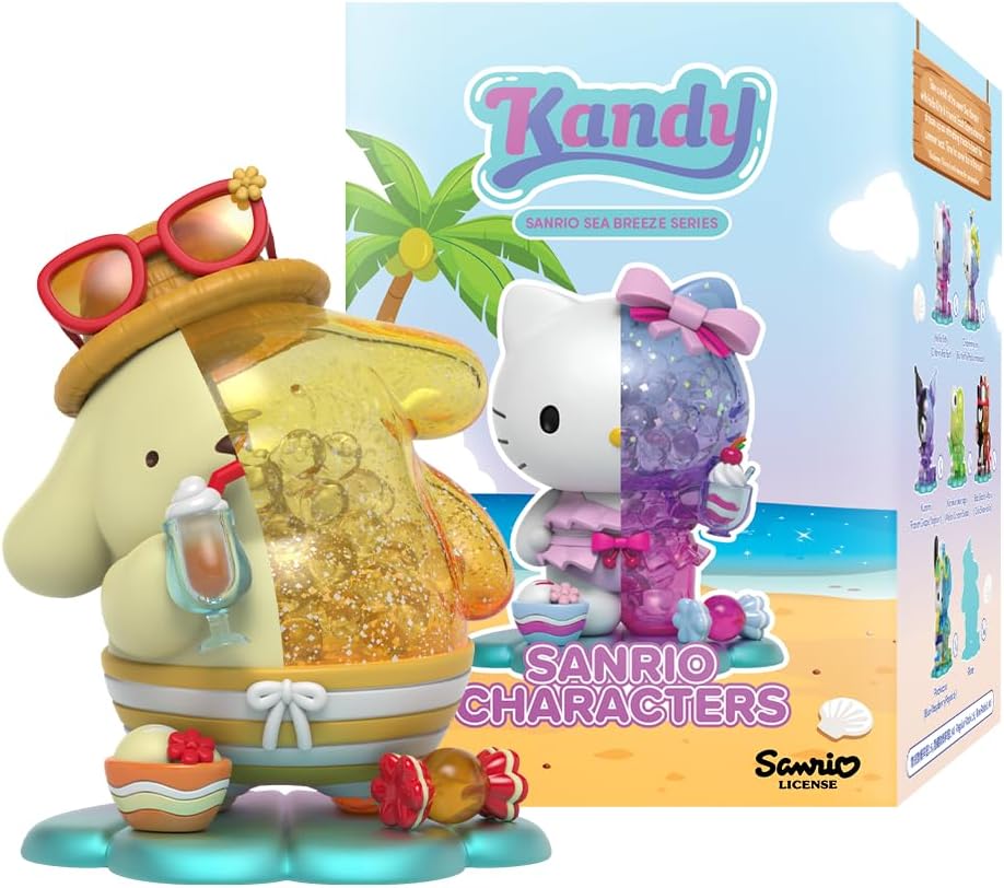 Kandy x Sanrio Sea Breeze Summer Edition | Blind Box Collectible Figurines | One Pack - Contains One Random Figure