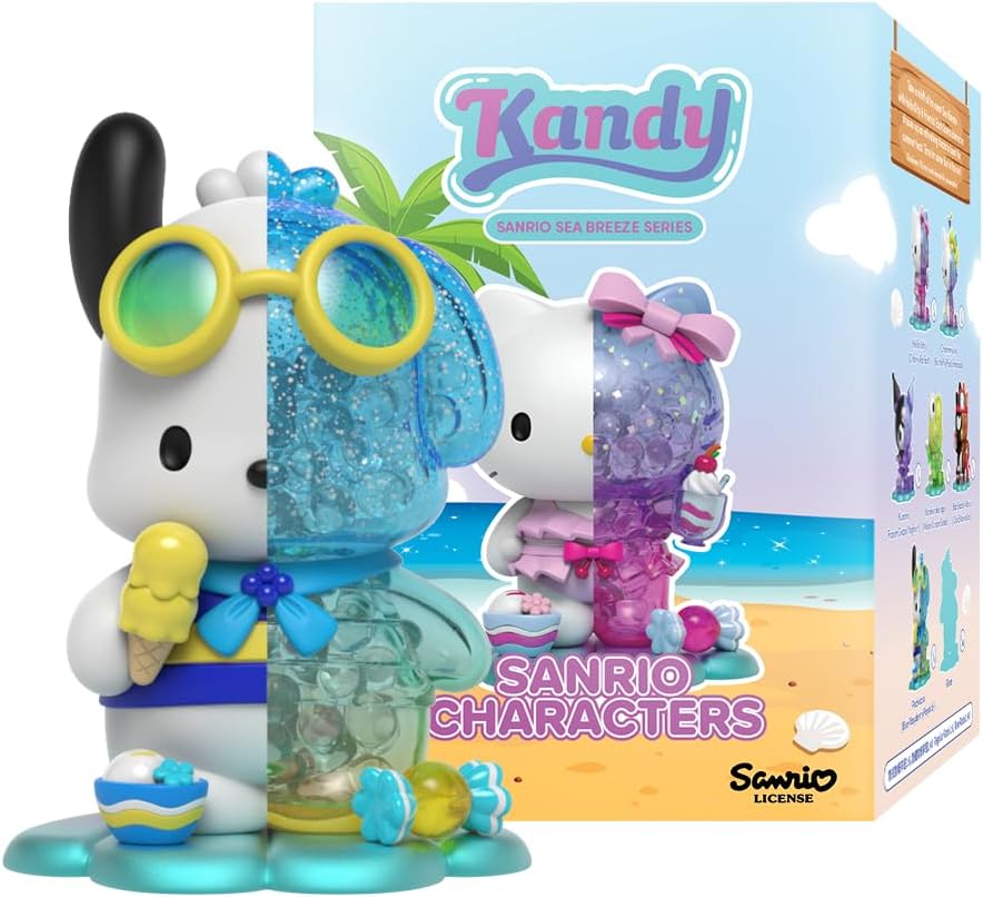 Kandy x Sanrio Sea Breeze Summer Edition | Blind Box Collectible Figurines | One Pack - Contains One Random Figure