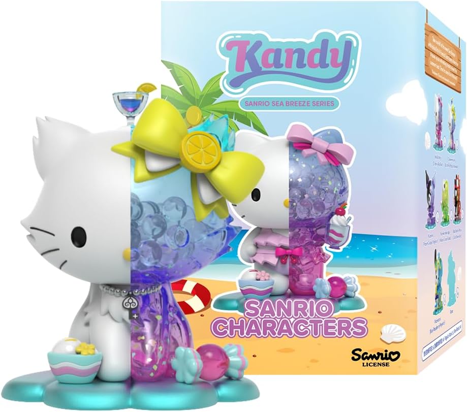 Kandy x Sanrio Sea Breeze Summer Edition | Blind Box Collectible Figurines | One Pack - Contains One Random Figure
