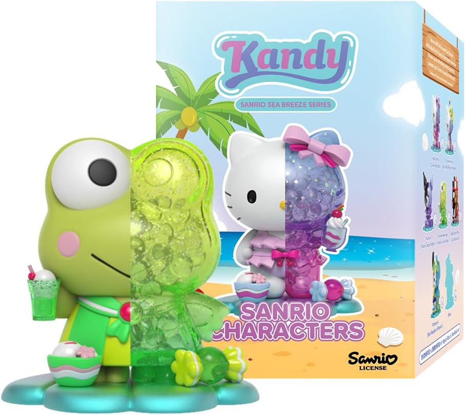 Kandy x Sanrio Sea Breeze Summer Edition | Blind Box Collectible Figurines | One Pack - Contains One Random Figure