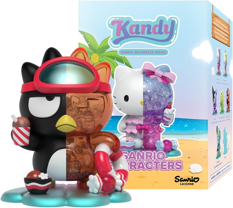 Kandy x Sanrio Sea Breeze Summer Edition | Blind Box Collectible Figurines | One Pack - Contains One Random Figure