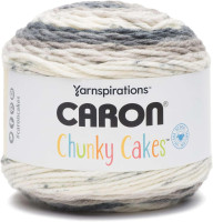 Caron Chunky Cakes Self Striping Yarn (Rice Pudding)