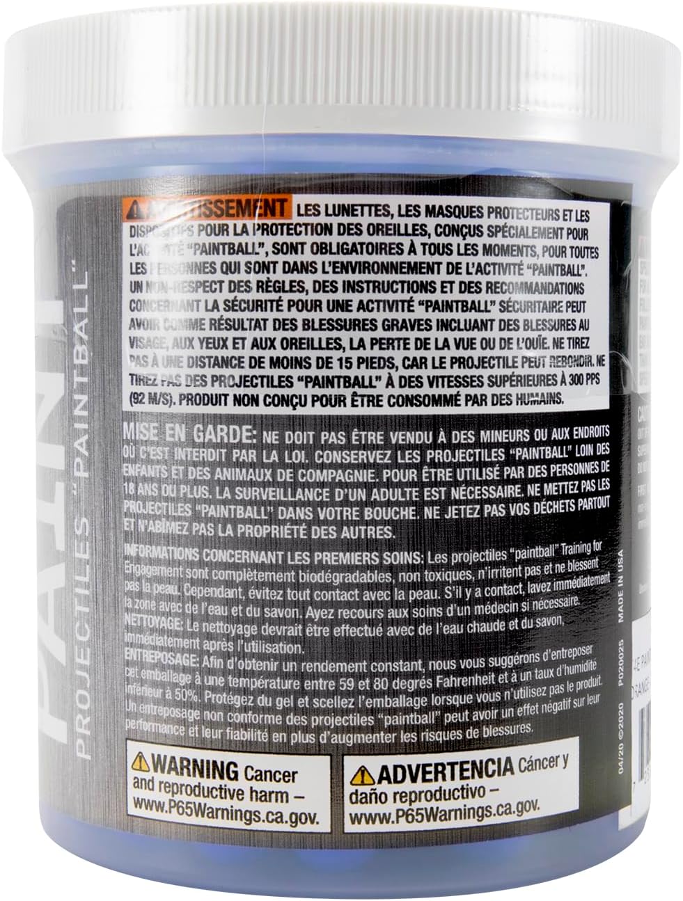 Umarex T4E Premium .43 Caliber Paintballs, Blue, 430 Count One Size 430 Count