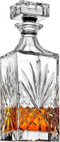 Godinger Dublin Whiskey Decanter, Liquor Decanter, Alcohol Decanter, Beer Decanter, 750ml Clear 25.4 Ounces