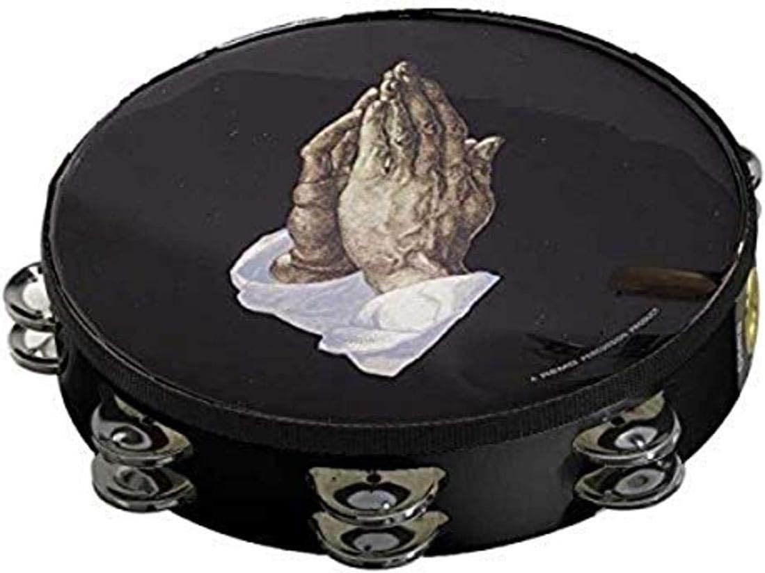 Remo TA-9210-14 Praise Tambourine - Praying Hand, 10
