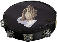 Remo TA-9210-14 Praise Tambourine - Praying Hand, 10