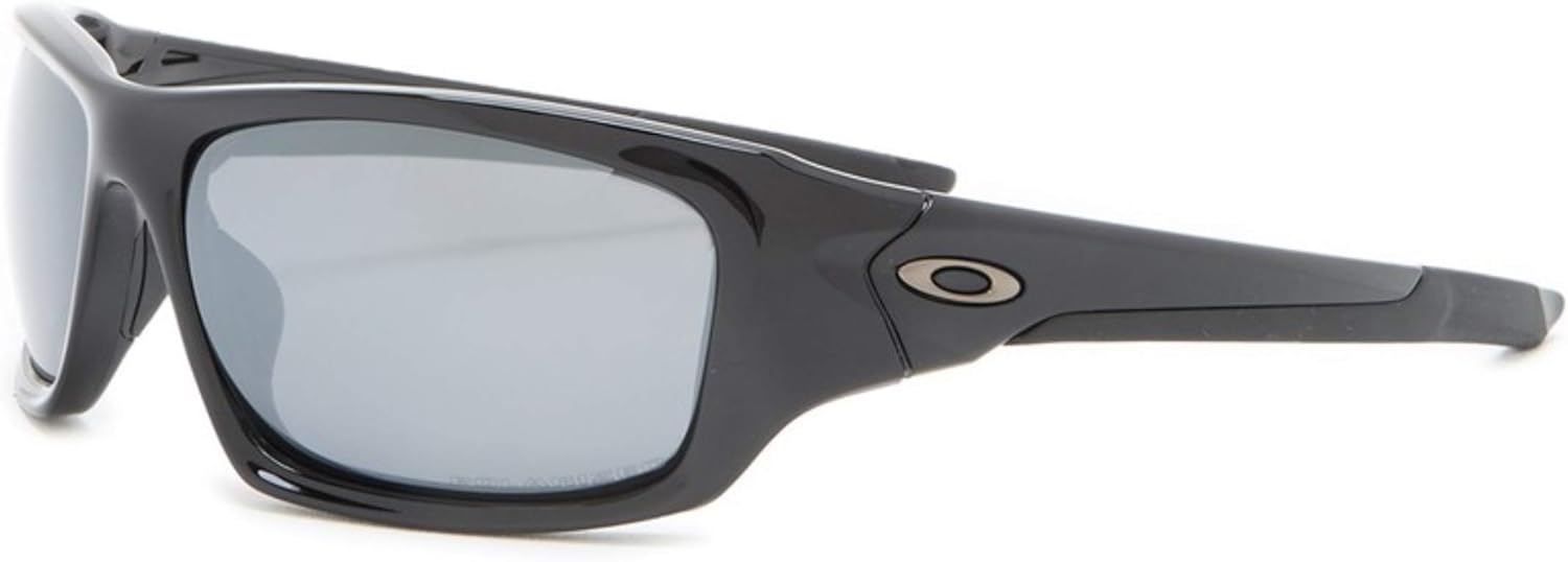 Oakley Unisex Valve Polarized Black/Grey Black Iridium Polarized