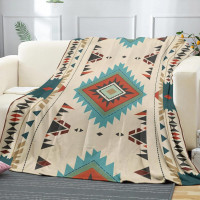 Aipon Boho Aztec Throw Blanket 50