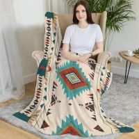 Aipon Boho Aztec Throw Blanket 50