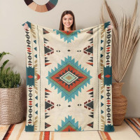 Aipon Boho Aztec Throw Blanket 50