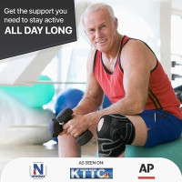 DR. BRACE ELITE Knee Brace with Side Stabilizers & Patella Gel Pads for Maximum Knee Pain Support and fast recovery for men and women-Please Check How To Size Video (Mercury, Large) Large Mercury