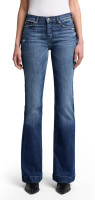 7 For All Mankind Women's Flare Wide Leg Jean 29 Lake Blue