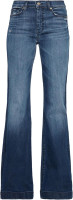 7 For All Mankind Women's Flare Wide Leg Jean 29 Lake Blue