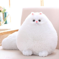 Winsterch Stuffed Animal Plushie Cat Stuffed Animal,Cute Soft Plush Cat Animals,White Stuffed Cat, Birthday for Kids,Boys,Girls,Fat Cat Stuffed Toy (White, 10 Inches) White 10 Inches