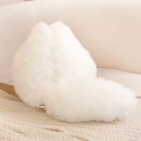 Winsterch Stuffed Animal Plushie Cat Stuffed Animal,Cute Soft Plush Cat Animals,White Stuffed Cat, Birthday for Kids,Boys,Girls,Fat Cat Stuffed Toy (White, 10 Inches) White 10 Inches