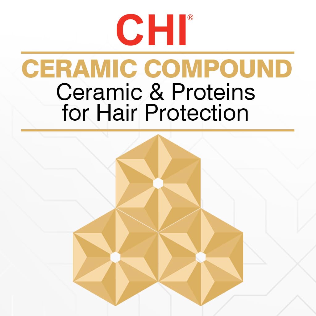 CHI Shine Infusion Thermal Polishing Spray, Adds Shine, Controls Frizz & Split Ends for All Hair Types - Unisex, Sulfate & Paraben-Free - 5.3 Oz Unscented 5.3 Ounce (Pack of 1)
