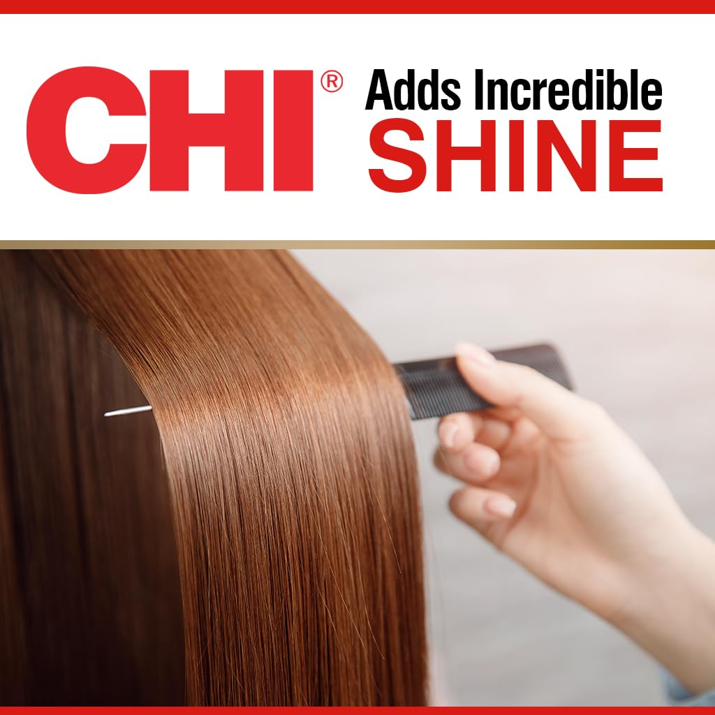 CHI Shine Infusion Thermal Polishing Spray, Adds Shine, Controls Frizz & Split Ends for All Hair Types - Unisex, Sulfate & Paraben-Free - 5.3 Oz Unscented 5.3 Ounce (Pack of 1)