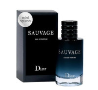 Dior Sauvage Eau de Parfum Splash MINI TRAVEL SIZE 0.34 Oz, Plus Spray Sample Vial