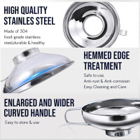 Canning Pot-Canning supplies starter kit, Stainless Steel Canning Tool Kit，Water bath canner with rack for canning. VICAN-SET
