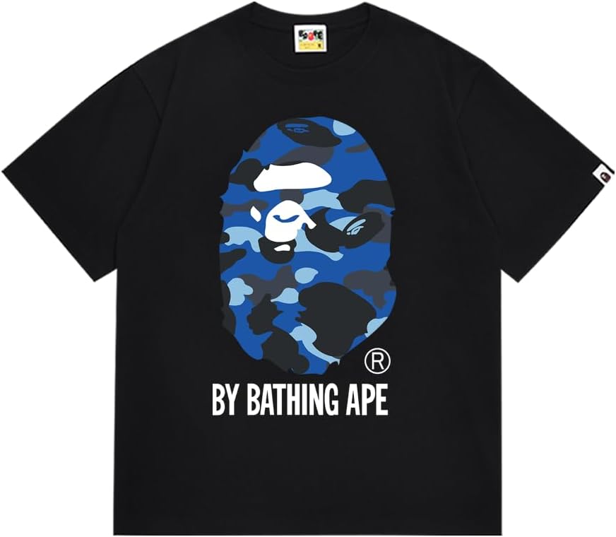 Color CAMO by Bathing APE TEE Medium Black/Blue