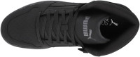 PUMA mens Rebound Layup Mid Black-black-castlerock 10
