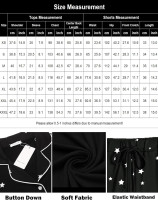 Ekouaer Pajamas Set for Women Short Sleeve Sleepwear Button Down Pjs Soft 2 Piece Lounge Sets XS-XXXL Medium Black
