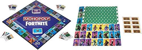 Monopoly: Fortnite Edition Board Game Inspired by Fortnite Video Game Ages 13 & Up