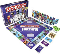 Monopoly: Fortnite Edition Board Game Inspired by Fortnite Video Game Ages 13 & Up
