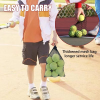 Magicorange Tennis Balls, 12 Pack Advanced Training Tennis Balls Practice Balls, Come with Mesh Bag for Easy Transport, Good for Beginner Training Ball Green