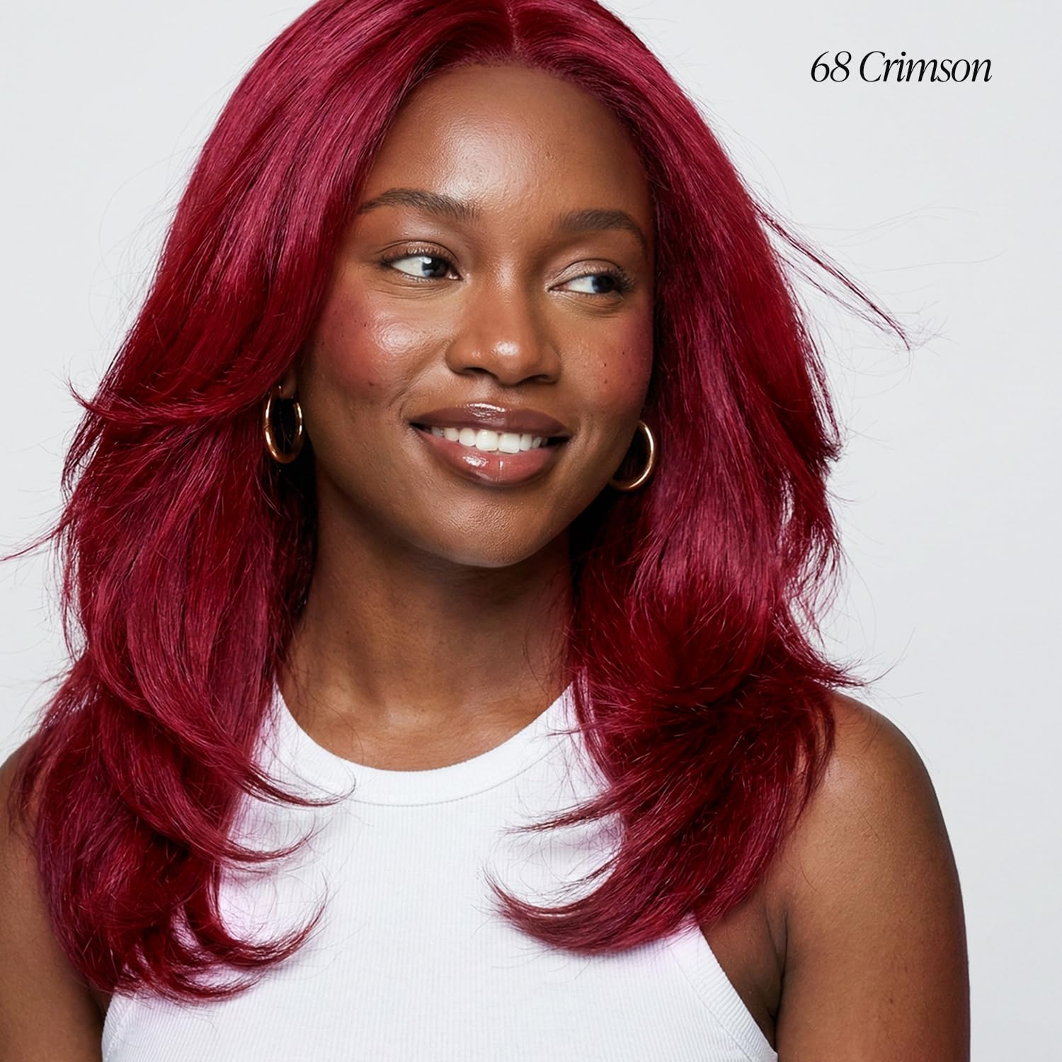 Adore Semi Permanent Hair Color (068 Crimson) | Vegan & Cruelty-Free Red Hair Dye | No Ammonia, No Peroxide, No Alcohol | 4 Fl Oz 068 Crimson 4 Fl Oz (Pack of 1)