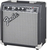 Fender Frontman 10G Guitar Combo Amplifier - Black Bundle with Cable and Austin Bazaar Exclusive 12-Pack Picks Frontman 10G Black Bundle w/ Cable