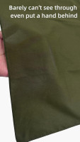 Extra Large Bandanas 27x27 inch Thick Solid Color Cotton Oversized Blank Head Bandannas for Men and Women Olive Green Single