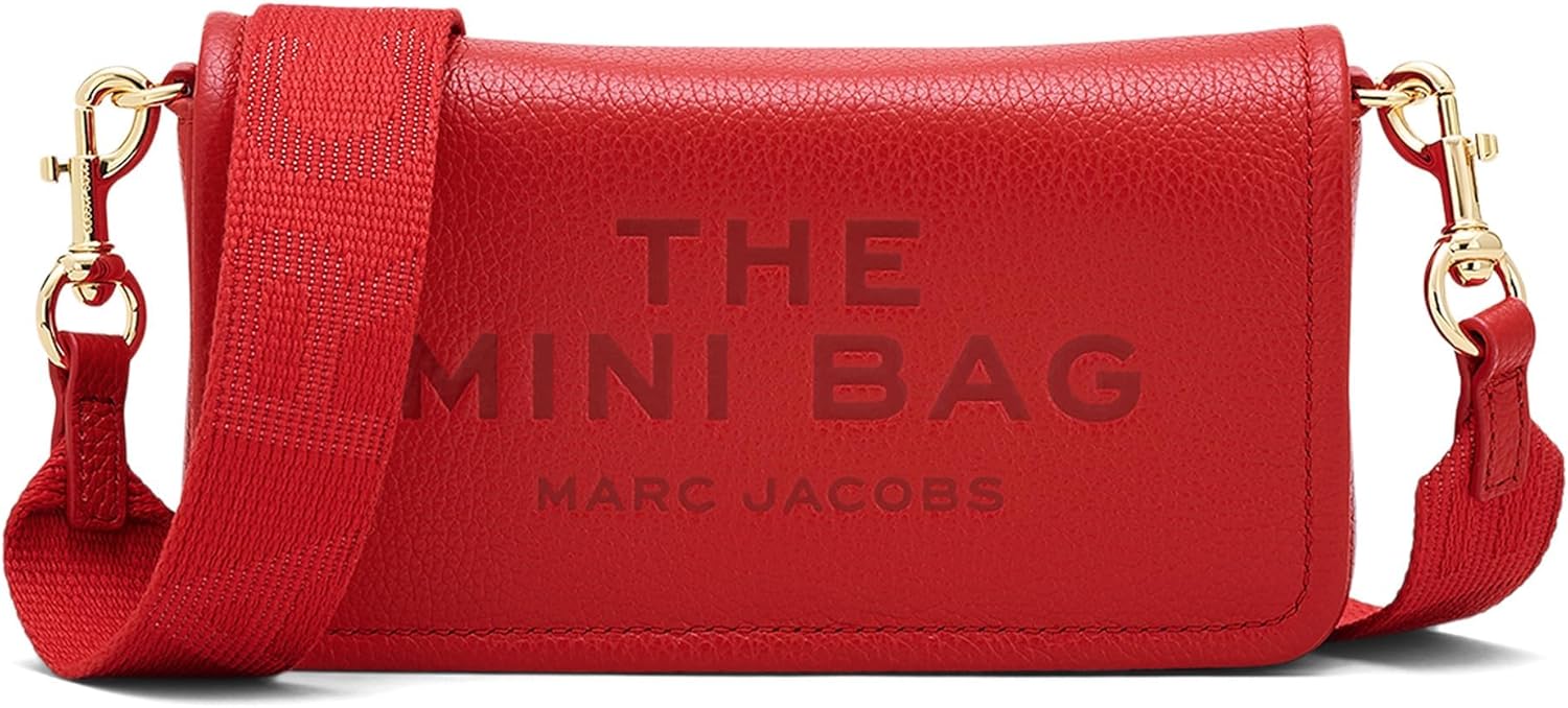 Marc Jacobs The Leather Mini Bag One Size True Red