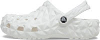 Crocs Unisex-Adult Classic Geometric Clog 9 Women/7 Men White